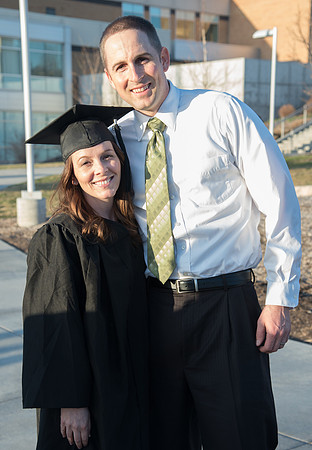 Winter Semester Graduation after Commencement at the BYU-Idaho Center. April 2018