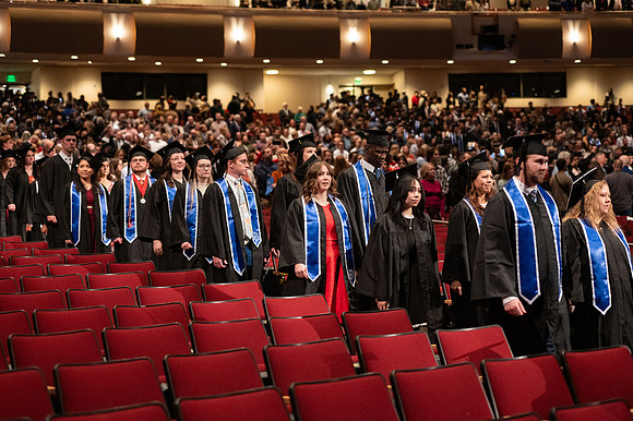 Commencement for BYU-Idaho graduates.Commencement for BYU-Idaho graduates. Speakers: President Meredith, Elder Clark G. Gilbert