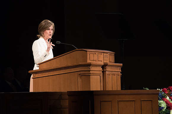 Elder Patrick Kearon, a member of the Presidency of the Seventy of The Church of Jesus Christ of Latter-day Saints, and his wife addressed young adults worldwide during a devotional on Sunday, May 6,