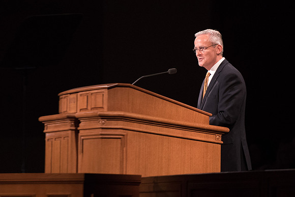 Elder Patrick Kearon, a member of the Presidency of the Seventy of The Church of Jesus Christ of Latter-day Saints, and his wife addressed young adults worldwide during a devotional on Sunday, May 6,