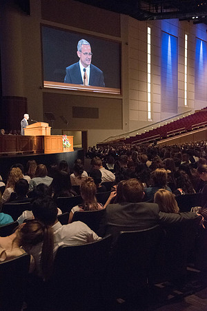 Elder Patrick Kearon, a member of the Presidency of the Seventy of The Church of Jesus Christ of Latter-day Saints, and his wife addressed young adults worldwide during a devotional on Sunday, May 6,