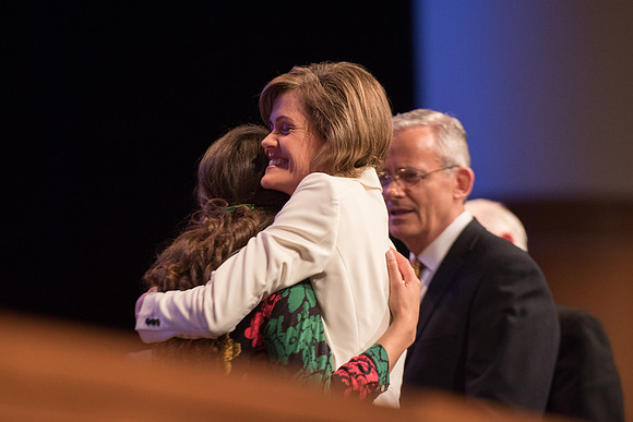 Elder Patrick Kearon, a member of the Presidency of the Seventy of The Church of Jesus Christ of Latter-day Saints, and his wife addressed young adults worldwide during a devotional on Sunday, May 6,