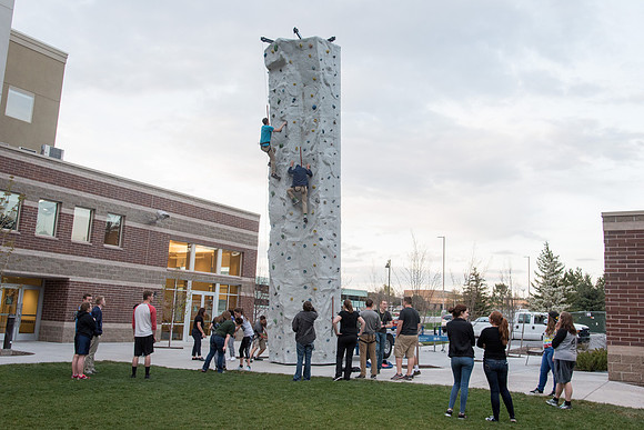 Centre Square campus student hosing hold a party for students on Friday night.