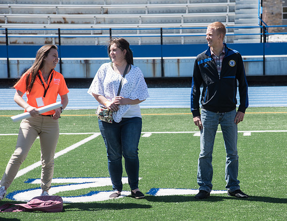 Get Connected activities held at the BYU-Idaho Stadium. April 2018