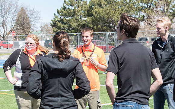 Get Connected activities held at the BYU-Idaho Stadium. April 2018