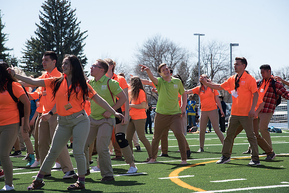 Get Connected activities held at the BYU-Idaho Stadium. April 2018