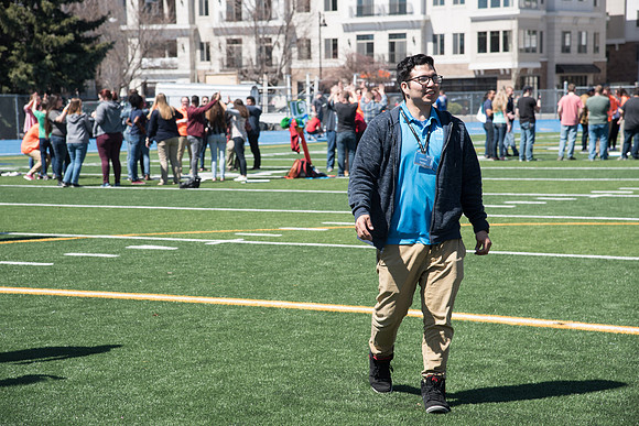 Get Connected activities held at the BYU-Idaho Stadium. April 2018