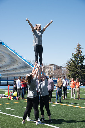Get Connected activities held at the BYU-Idaho Stadium. April 2018
