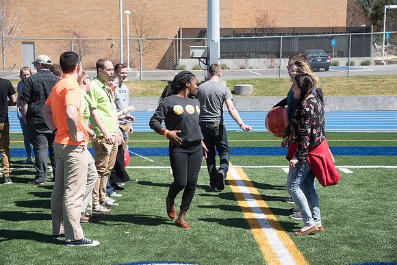 Get Connected activities held at the BYU-Idaho Stadium. April 2018