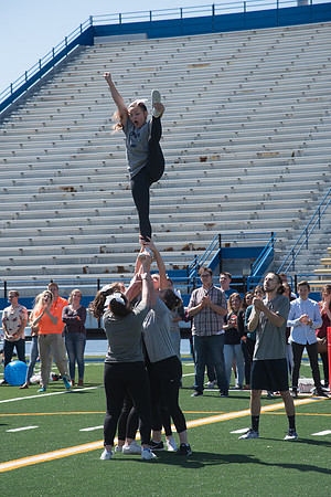 Get Connected activities held at the BYU-Idaho Stadium. April 2018