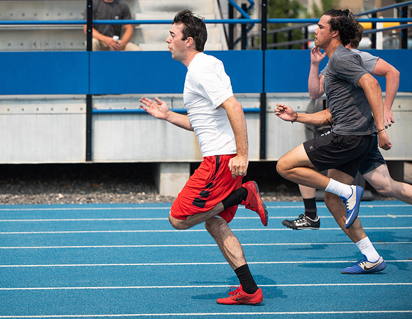 BYUI students and community members participate in a field day on campus during the spring 2021 semester.