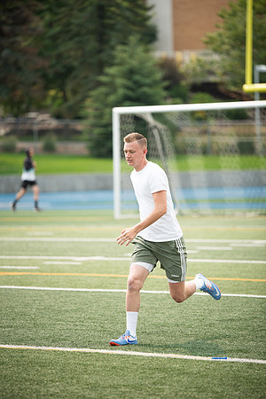 BYUI students and community members participate in a field day on campus during the spring 2021 semester.