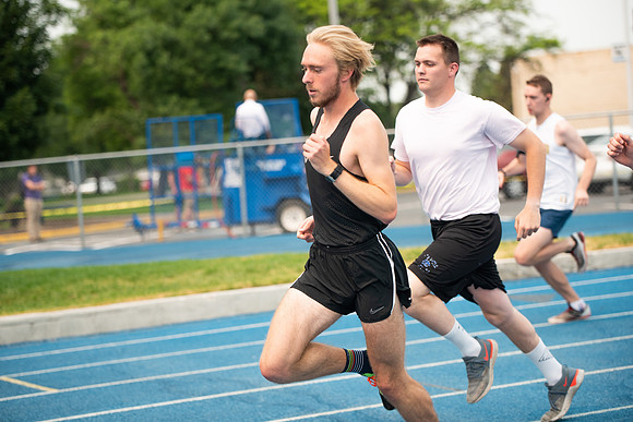 BYUI students and community members participate in a field day on campus during the spring 2021 semester.