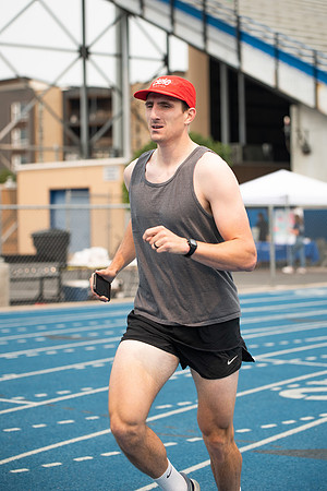 BYUI students and community members participate in a field day on campus during the spring 2021 semester.