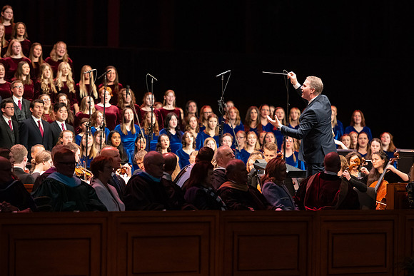 President Alvin F. Meredith is inaugurated as president of BYU-Idaho.