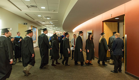 BYU-Idaho December 2013 graduation.