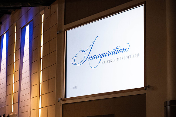 Pres Meredith Inauguration - Oct 2023