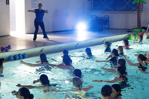 Water Aerobics Hawaiian Luau - May 2025