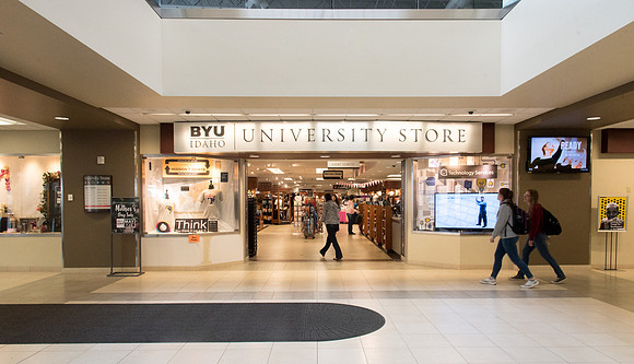 University Store in the Manwaring Center.