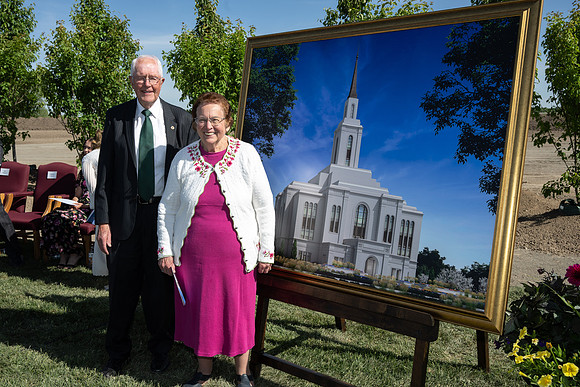 Teton River Temple Groundbreaking - June 2024
