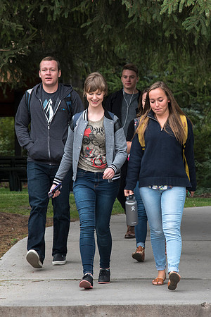 The new semester has begun at BYU-Idaho and students are already getting into the school spirit.