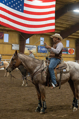 Students gather at the rodeo grounds to watch the spirit week rodeo.