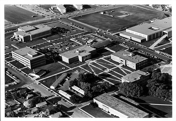 Ricks College Aerial Picture 1970