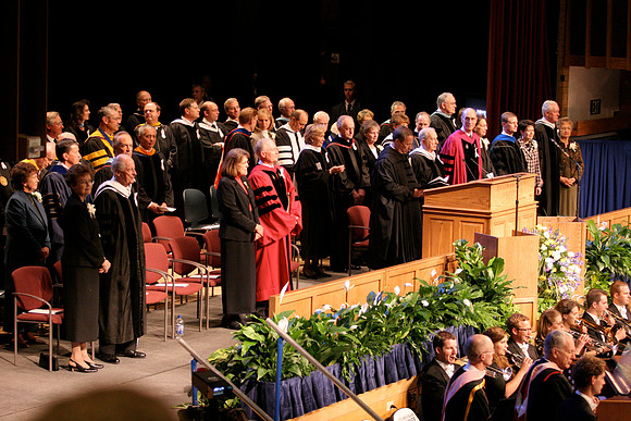 BYU-Idaho President Kim B. Clark Inauguration ceremony.