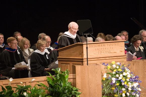 BYU-Idaho President Kim B. Clark Inauguration ceremony.