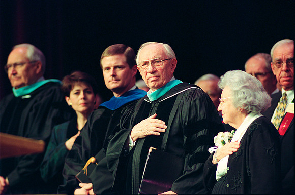 Pres David A Bednar's Inauguration - Feb 1998