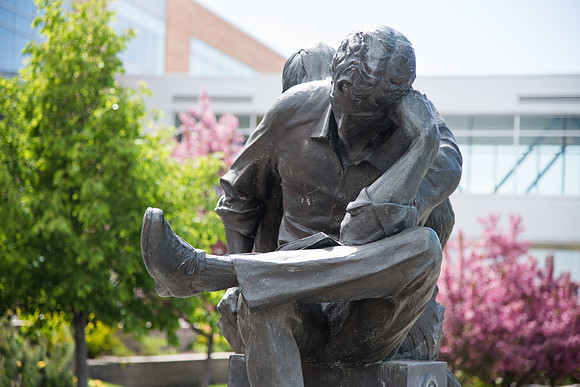 BYU-Idaho campus during Spring Semester. May 2018