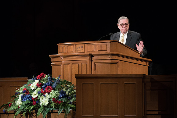 Elder Jeffery R. Holland, Quorum of the Twelve Apostles answers the questions the married students asked in the I-Center. May 2018.