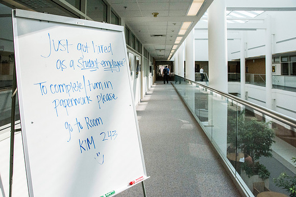 Students are back for Fall 2014 semester.