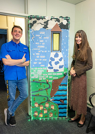 University Relations door entry.