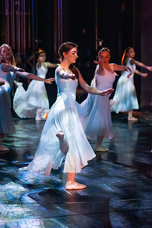 BYUI students dance in the multi-style performance, Extravadance.