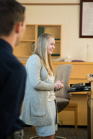 BYU-Idaho Employee Students and full-time Employees participating and learning during Evolve Conference. May 2018