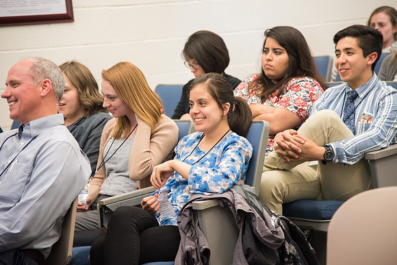 BYU-Idaho Employee Students and full-time Employees participating and learning during Evolve Conference. May 2018