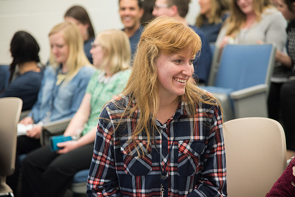BYU-Idaho Employee Students and full-time Employees participating and learning during Evolve Conference. May 2018