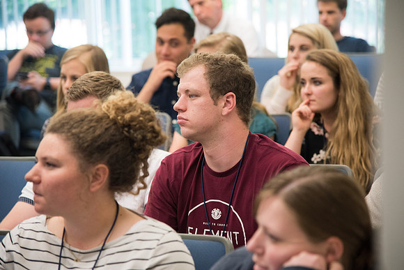 BYU-Idaho Employee Students and full-time Employees participating and learning during Evolve Conference. May 2018