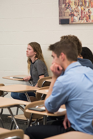 BYU-Idaho Employee Students and full-time Employees participating and learning during Evolve Conference. May 2018