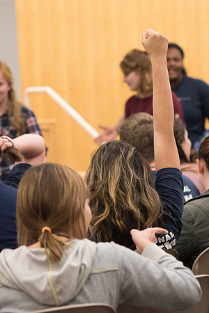 BYU-Idaho Employee Students and full-time Employees participating and learning during Evolve Conference. May 2018
