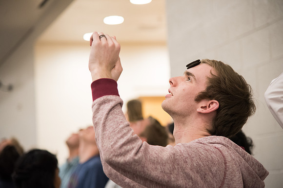 BYU-Idaho Employee Students and full-time Employees participating and learning during Evolve Conference. May 2018