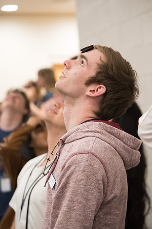 BYU-Idaho Employee Students and full-time Employees participating and learning during Evolve Conference. May 2018