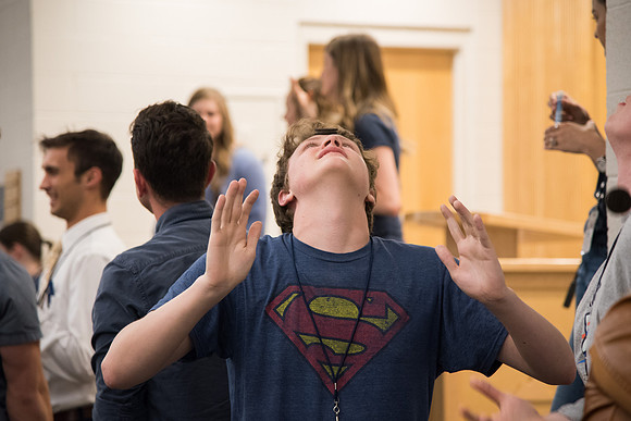 BYU-Idaho Employee Students and full-time Employees participating and learning during Evolve Conference. May 2018