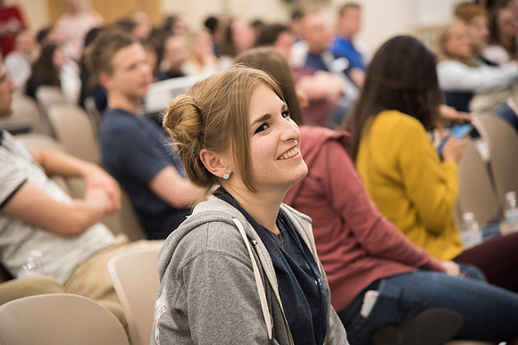 BYU-Idaho Employee Students and full-time Employees participating and learning during Evolve Conference. May 2018