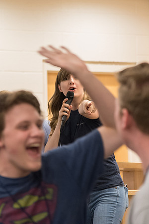 BYU-Idaho Employee Students and full-time Employees participating and learning during Evolve Conference. May 2018