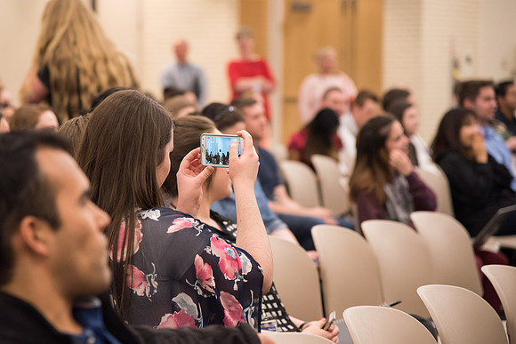 BYU-Idaho Employee Students and full-time Employees participating and learning during Evolve Conference. May 2018
