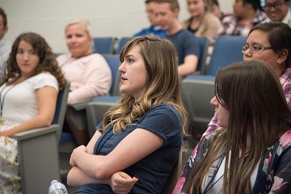 BYU-Idaho Employee Students and full-time Employees participating and learning during Evolve Conference. May 2018