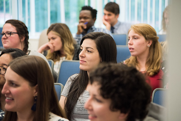 BYU-Idaho Employee Students and full-time Employees participating and learning during Evolve Conference. May 2018