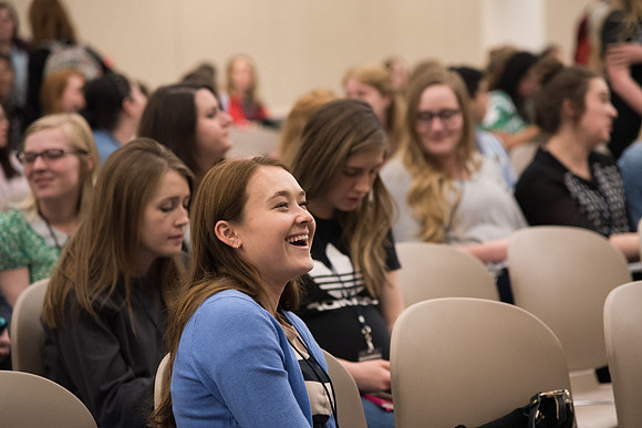 BYU-Idaho Employee Students and full-time Employees participating and learning during Evolve Conference. May 2018